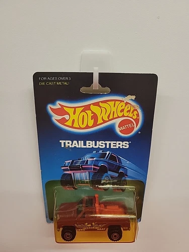 Vintage 1989 Hot Wheels Trailbusters BYWAYMAN Eagle Truck Maroon Burgandy