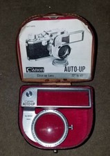 VINTAGE Canon Camera Auto-Up Serenar 50mm Lens f:1.8 Case Manual 22" to 40"