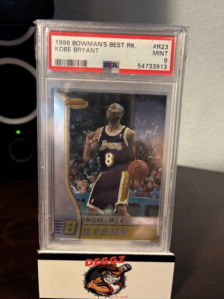 PSA9] 1996 Bowman's Best RK Kobe Bryant #R23 RC コービー