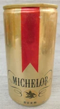 Man Cave Premium Michelob Beer Jacksonville Florida Aluminum Pull Tab Beer Can
