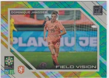 2023 Donruss Womens World Cup Field Vision #15 Dominique Janssen - Netherlands