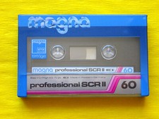 1x MAGNA professional SCR II 60 Cassette Tape...
