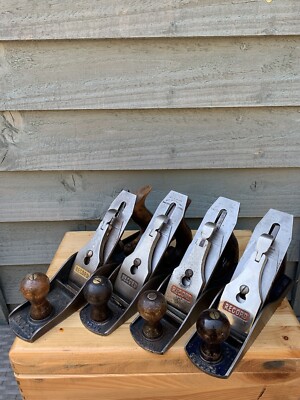 Vintage 3 X Record No 04 And 05 Plane Collection Joblot Tools Early 