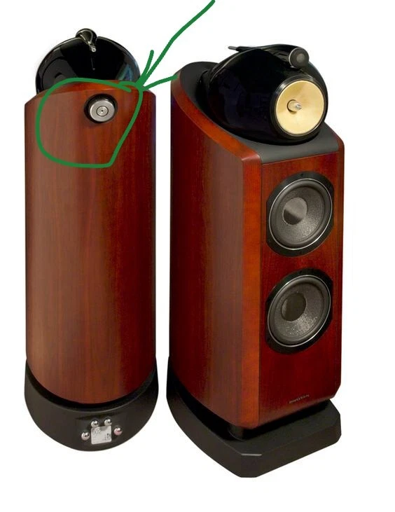 Bowers & Wilkins B&W N800, B&W SIG800 Rear Access Plug Solid HH11878