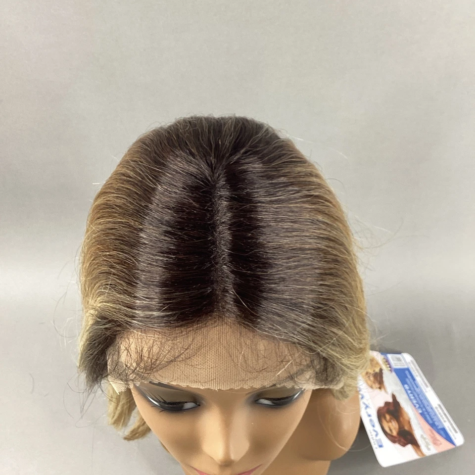 Every8 Wavy Wig #DRFF4/Champagne Brown Blonde EveryWear Synthetic Lace Front - Image 3 of 4