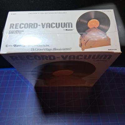 Vintage RONCO Record Vacuum LP Vinyl Cleaner 1976 NEW SEALED Rare