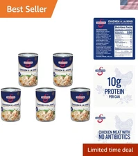 Ready-to-Serve Swanson Chicken a la King, 10.5 Oz Can (5 Pack) - Family Favorite