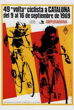 16591.Poster decorazione parete.Art interni.1969 Volta Ciclista Catalunya corsa spagnola