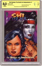 Shi Cyblade The Battle for Independents 1A Tucci CBCS 8.0 Witnessed Sig 1995