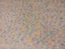 32x32 Handmade Knit Afghan Throw Baby Blanket Colorful Cottagecore BohoStyle
