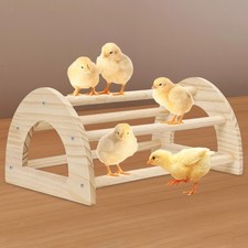 Chicken Perch Gym Toy Strong Chick Perch for Birds Hens Large Brooder