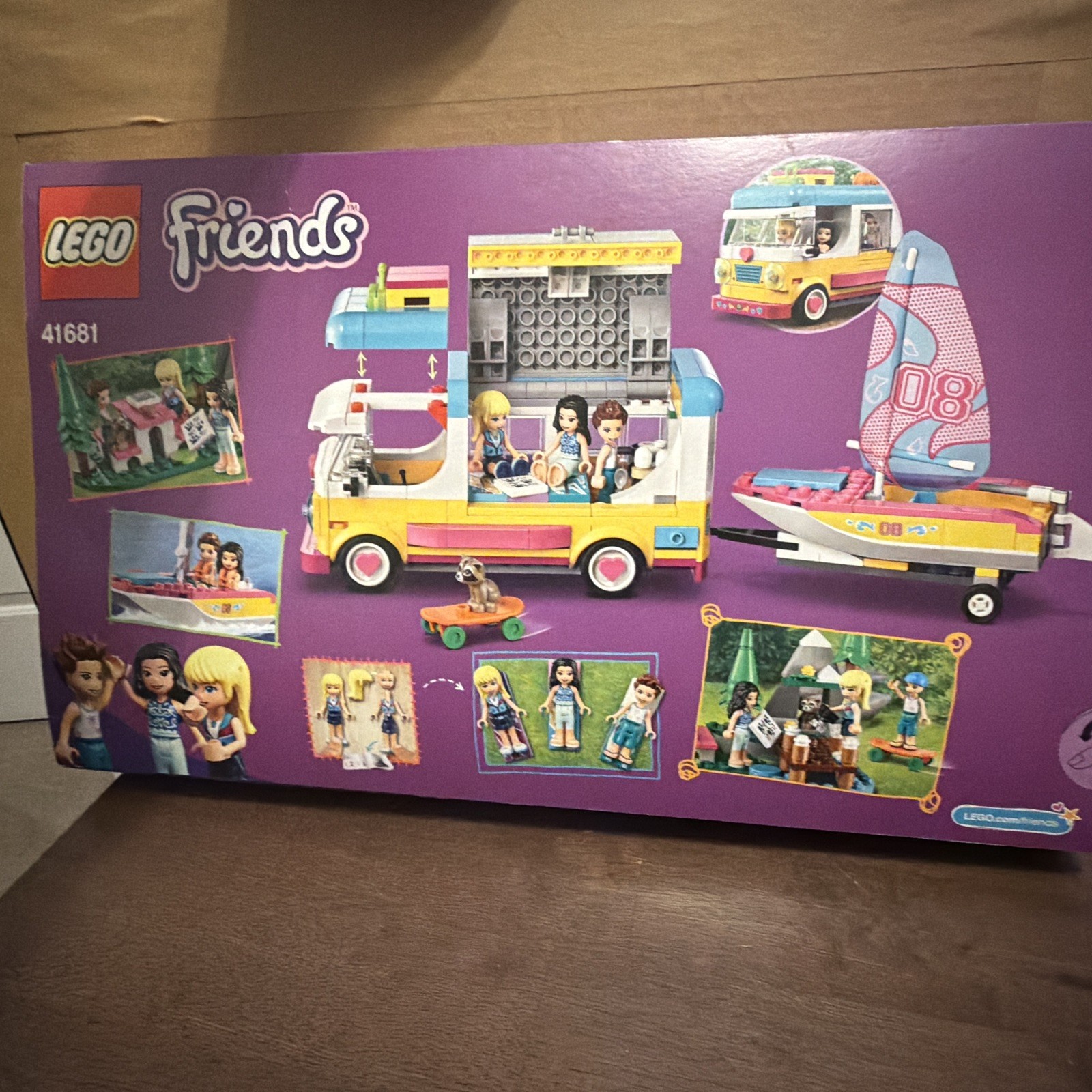 Lego Friends Forest Camper Van and Sailboat Building Set - Brand New  (9259857) thumbnail 3
