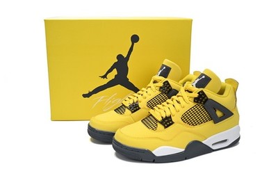 Size 7 - Jordan 4 Retro Mid Lightning for sale online | eBay