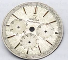 Vintage 30.39mm Omega Seamaster chronograph silver dial for caliber 861.