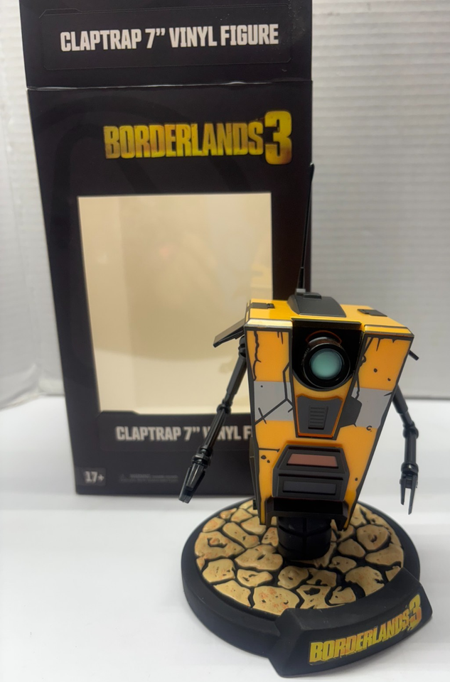 Borderlands 3 Claptrap 7" CLAP TRAP Vinyl Figure NIB | eBay
