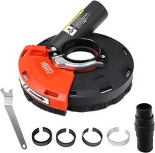 Dust Shroud for Angle Grinder 4/4.5/5 inch Universal Surface Grinding Shroud (12