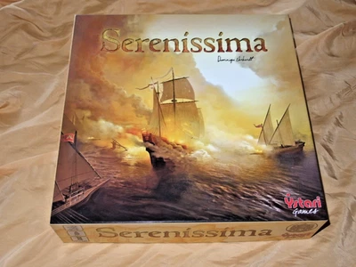 SERENISSIMA ungespielt Ystari Dominique Ehrhardt Strategie Spiel EN/DE Karte OVP - Bild 1 von 3