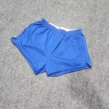 90s Russell Athletic Cotton Gym Shorts Men Large Cobalt USA Made Dead Stock