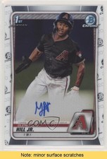 2020 Bowman Chrome Prospects Auto Glenallen Hill Jr #CPA-GHJ Auto READ 5h0