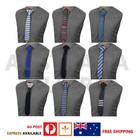 Dan Smith Men's Knitted Blue Necktie Pattern Knit Tie Casual Skinny Tie CGB03