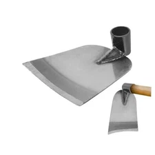  Stainless Steel Gardening Hoe - Handheld Farm Tool for Weeding Digging Soil 