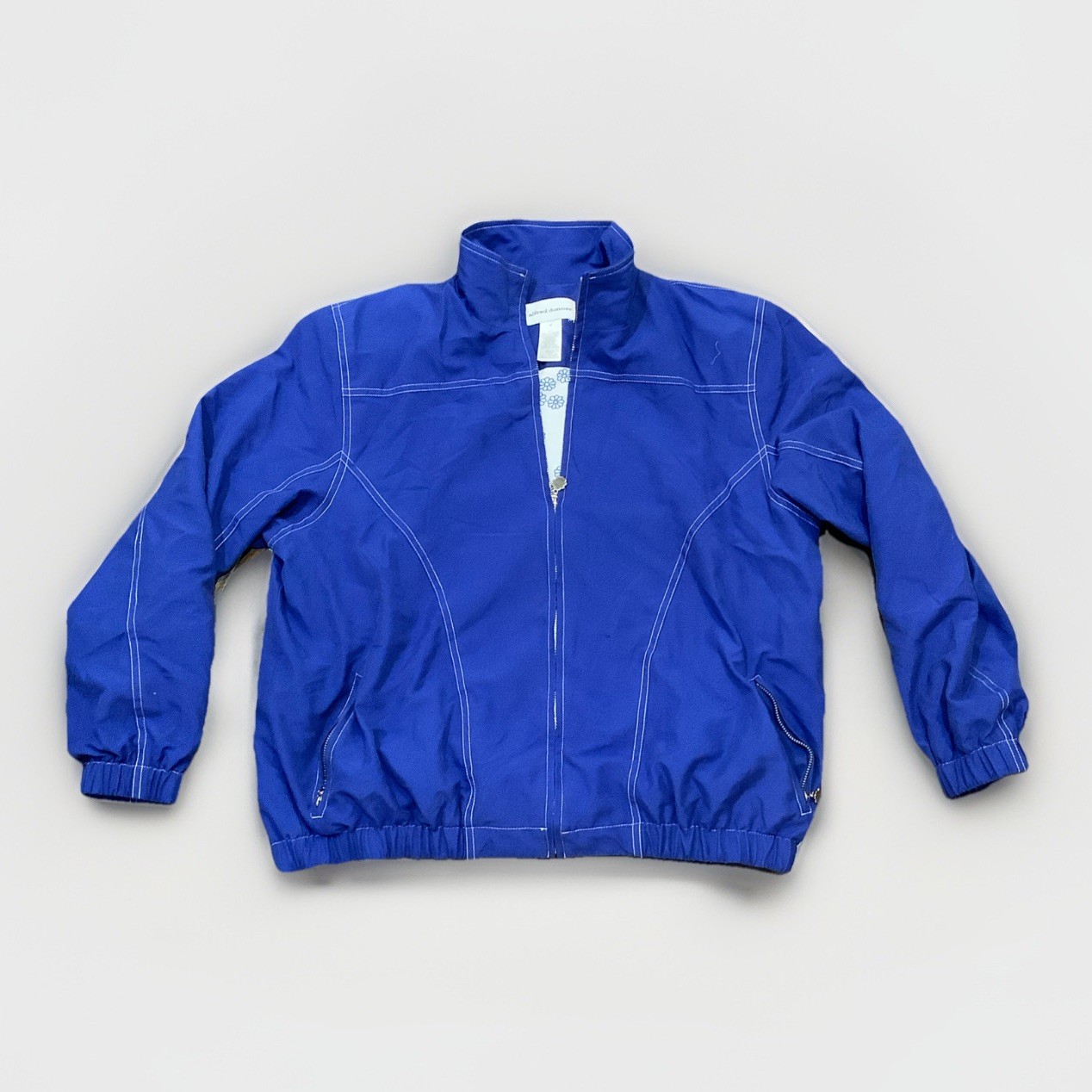 Alfred Dunner Vintage Basic Blue Jacket Women’s S… - image 1