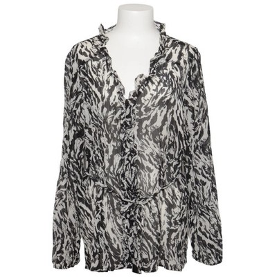 Etam, Bluse, Größe: 44, Schwarz/Weiß, Zebra, Damen #EBV