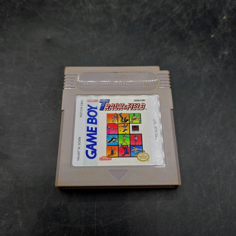 Nintendo Game Boy Track & Field Cartridge with Instructions and Case Tested