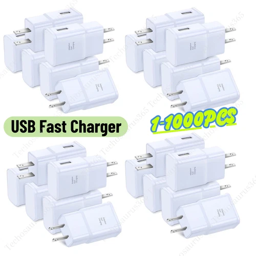 USB Wall Charger Fast Adapter Block Charging Cube Brick Lot For Samsung Android