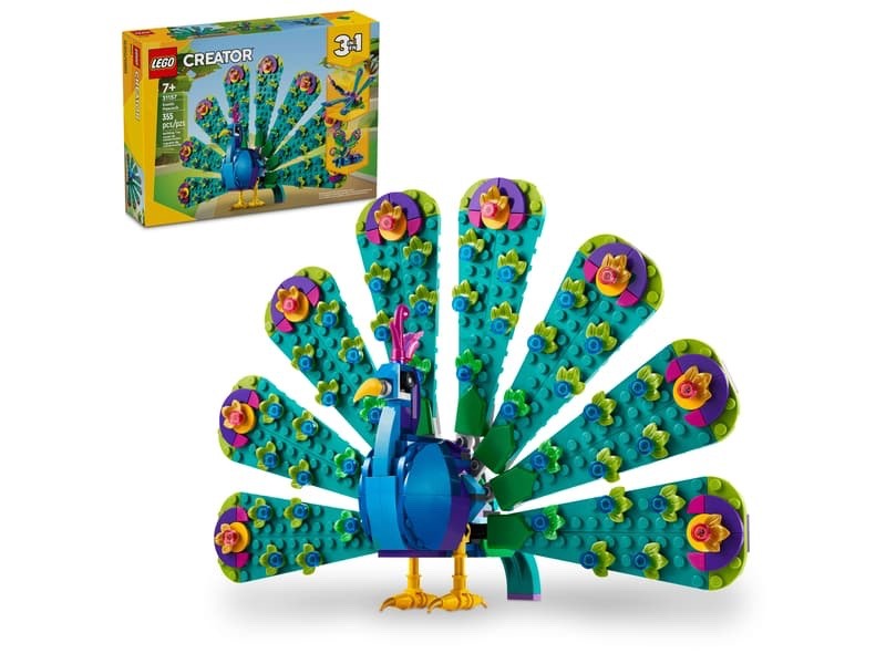 LEGO - CREATOR 3 in 1 - Exotic Peacock Brand New & Sealed - 31157