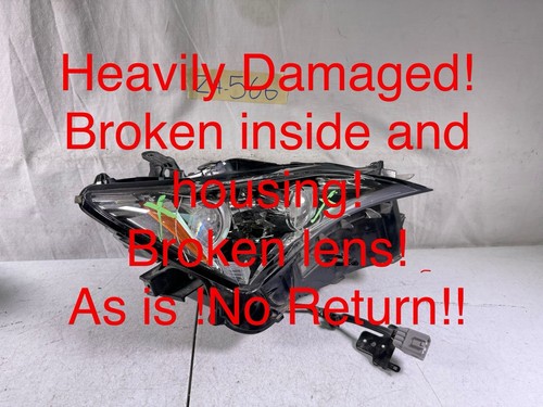 DAMAGED!!!OEM 2015 2016 2017 2018 LEXUS RC350 RC300 RC200t LED HEADLIGHT RIGHT
