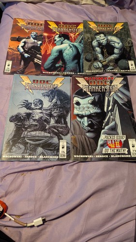 Doc Frankenstein #1 - #5 Burlyman Entertainment Comics
