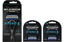 Wilkinson Sword Hydro 5 Skin Protection for Men | Razor Handle + 9 Blade Refill