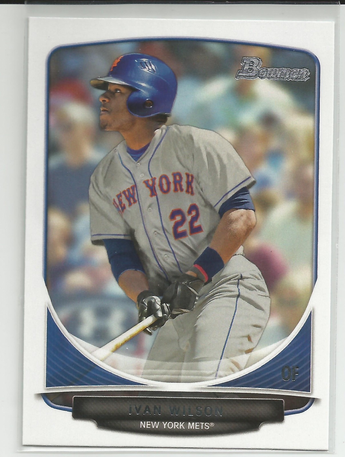 Ivan Wilson New York Mets 2013 Bowman Draft Prospect