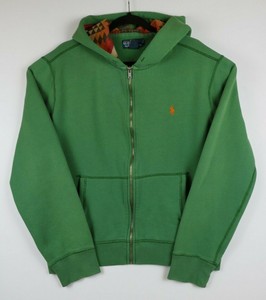 hood aztec ralph 90s polo string hoodie lauren zip xl mens
