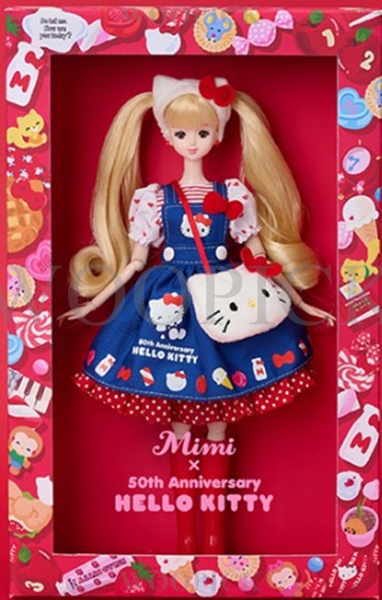 Mimi X Sanrio HELLO KITTY 50th Anniversary Limited Figure Doll
