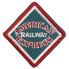 Patch- American Express Railway Company #12828 -NEW-Free Ship