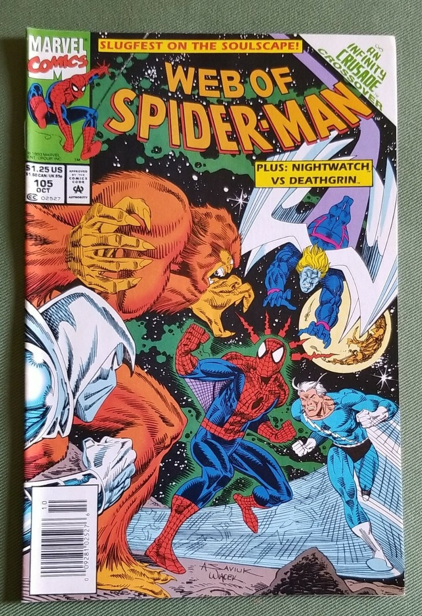 Web Of Spider-Man #105 NM ( Oct 1993 Marvel Comic) INCREDIBLY