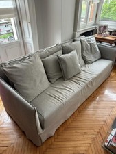 divano gervasoni ghost 10G grigio pietra / grey stone 200x80x85cm