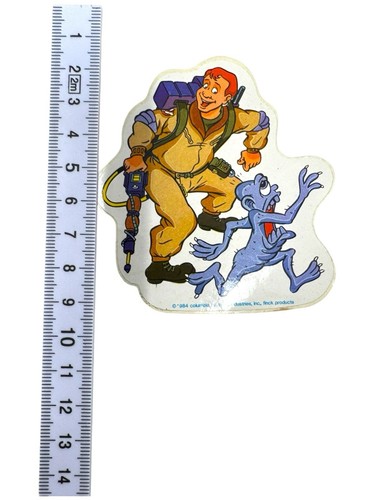 Aufkleber 1984 - Ray Stantz Columbia - real Ghostbusters - INKgrafiX TOYS A331 - Picture 3 of 6