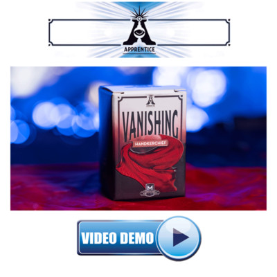 VANISHING HANDKERCHIEF by Apprentice Magic - Easy Magic Trick - Beginner - Gift