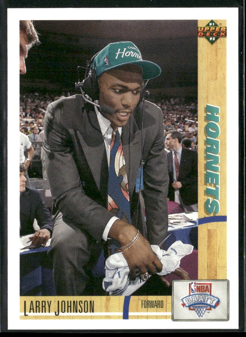 Larry Johnson 1991-92 Upper Deck #2 - Charlotte Hornets