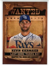 2021 Topps Big League Baseball Wanted #14 Kevin Kiermaier (Rays)