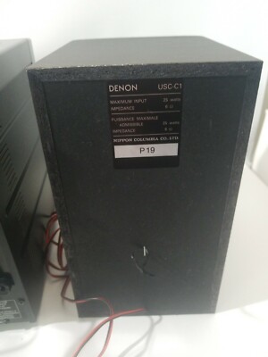 Denon D-C1 Micro Component HiFi Audio System AM/FM Cassette (CD