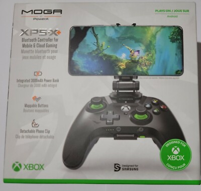 New PowerA MOGA XP5-X Plus Bluetooth Controller for Mobile & Cloud Gaming on