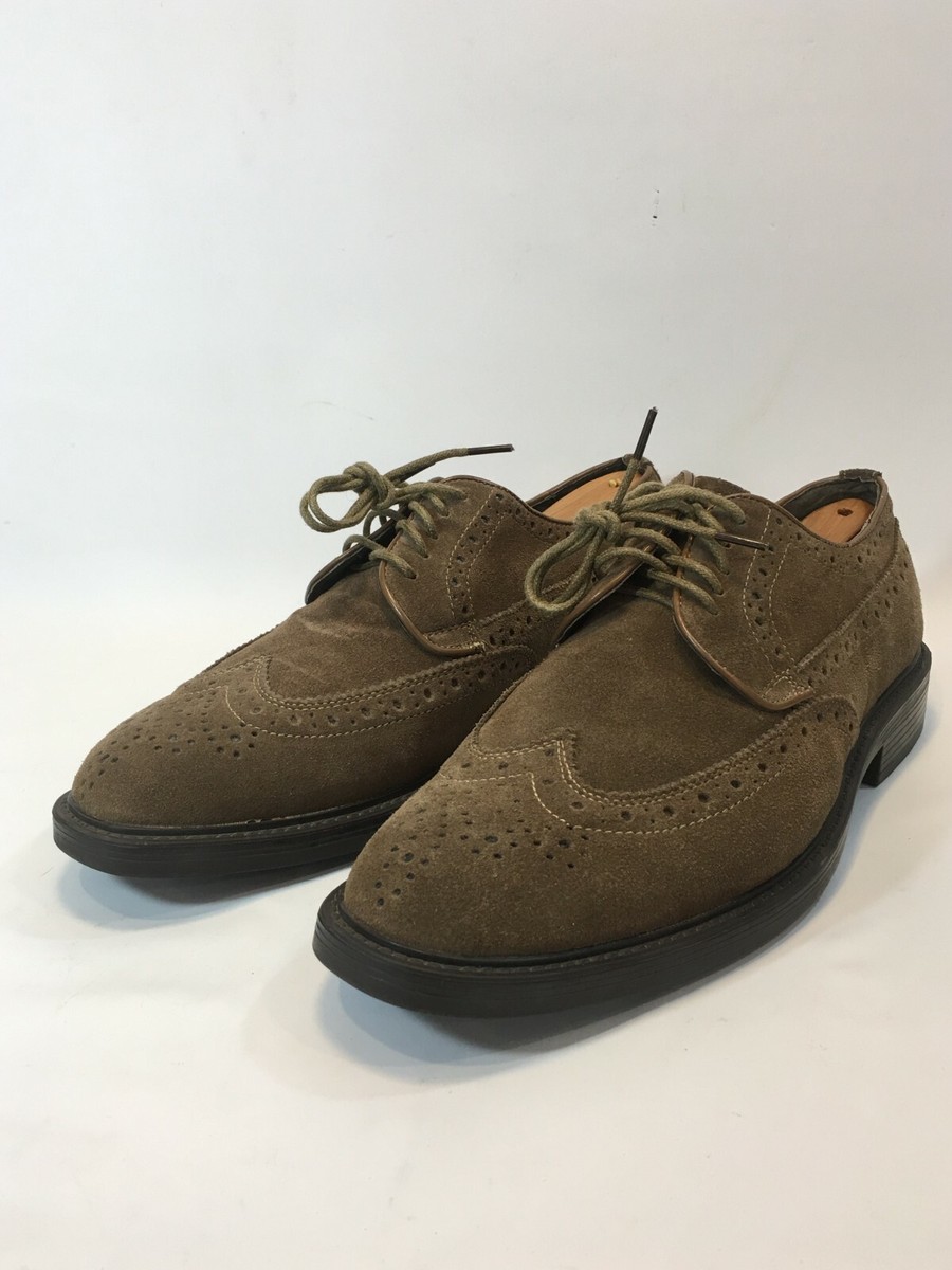 Joseph Abboud Evan Gray Suede Wingtip Oxford Gray Loafers Mens Size EUR 42 US 9 Joseph Abboud Evan Gray Suede wingtip shoes Size 11 D New  main image 3