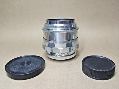 JUPITER-9 85mm f/2 Soviet Lens SILVER VERSION SLR Zenit M39 + M42 Sonnar copy