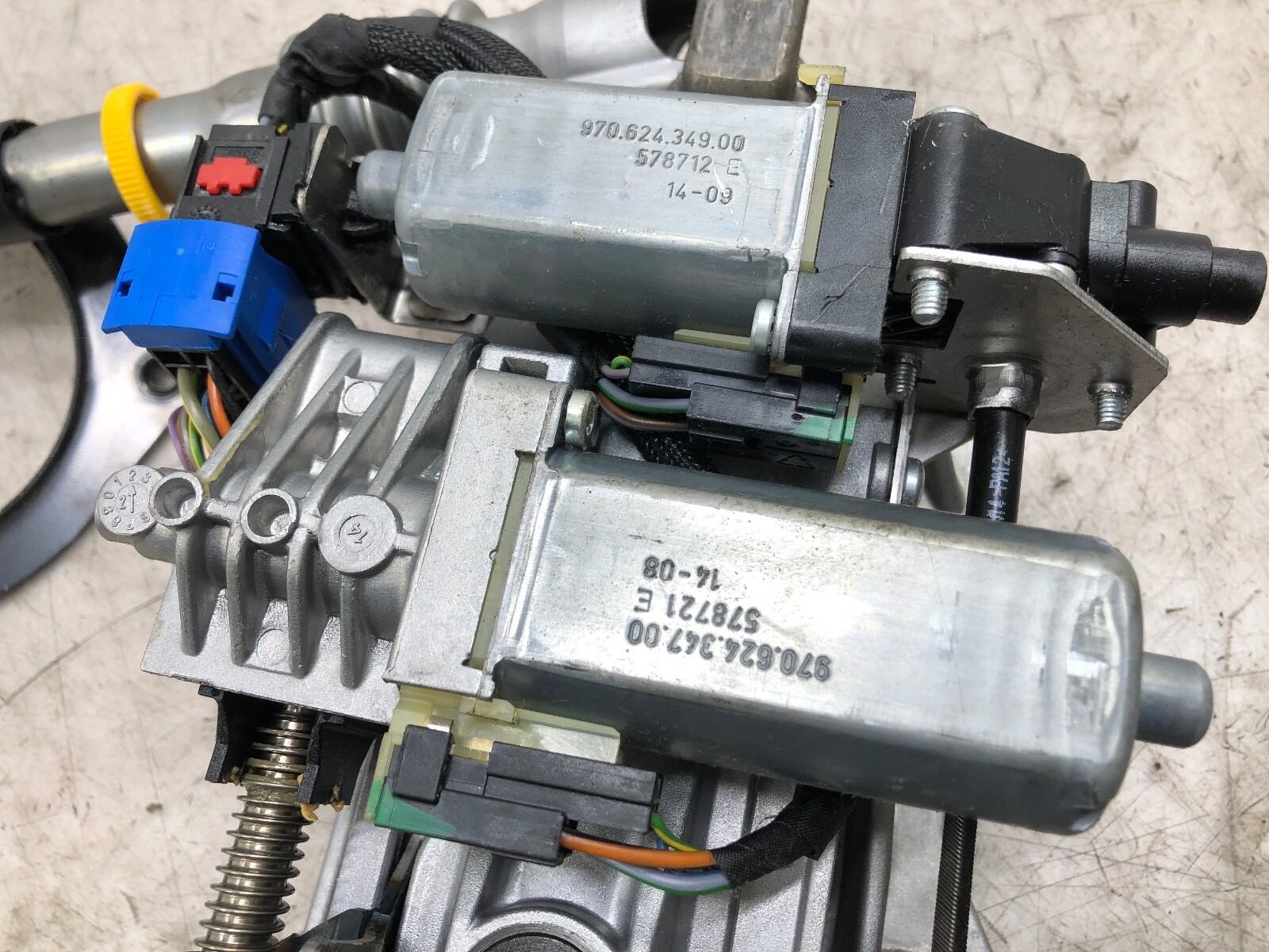 2014-2019 MASERATI GHIBLI S Q4 POWER STEERING COLUMN W/ SHAFT OEM.