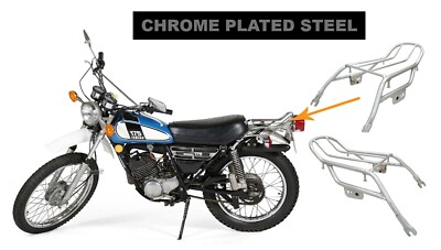 YAMAHA DT175 A/B 1974-1975 REAR FENDER MUD GUARD SEAT GRAB BUMPER RACK [Y005]