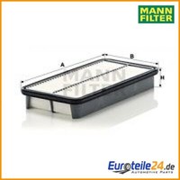 Luftfilter MANN-FILTER C31101/1 FüR Toyota Carina E Corolla